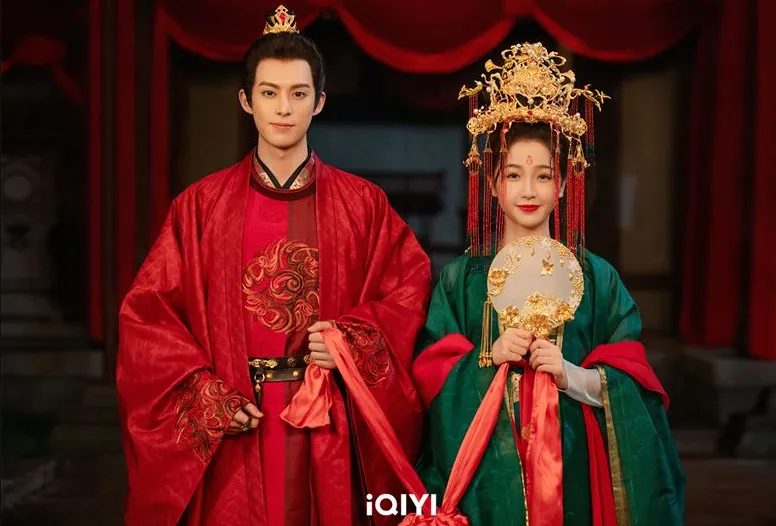 陸劇最美紅衣女角色第9名：虞書欣《蒼蘭訣》（圖／取自微博）