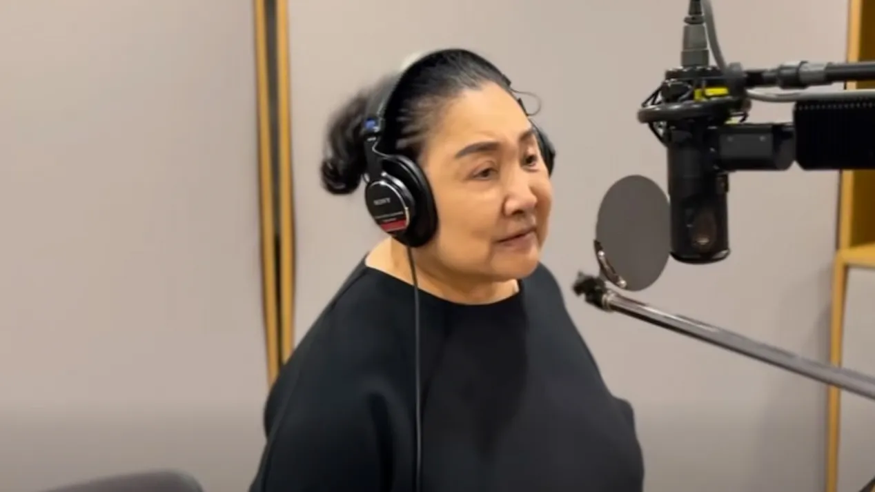 陳盈潔早在2019年時就已有中風狀況，身體大不如前仍惦記著唱歌。（圖／翻攝自許常德臉書）