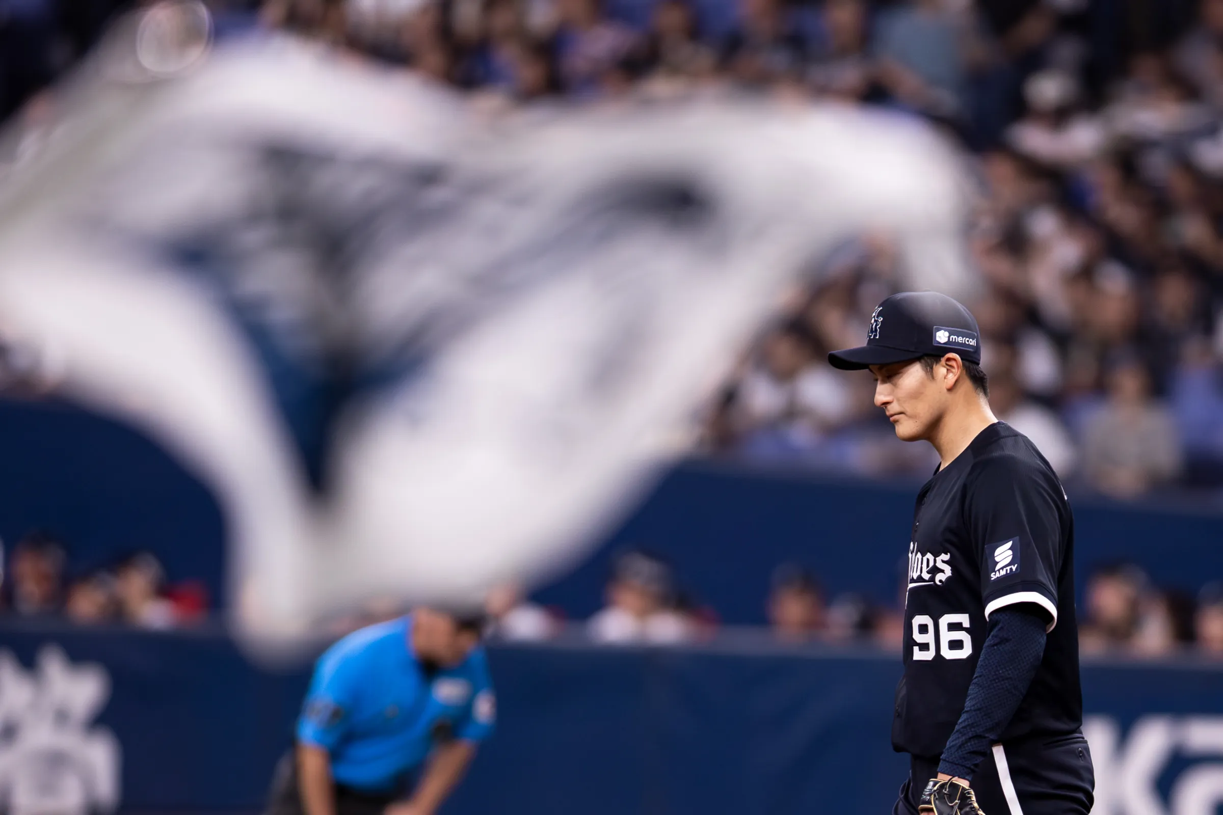 オリックス先発の髙島泰都も6回1/3を6安打2失点。（写真／丁勤紜撮影）