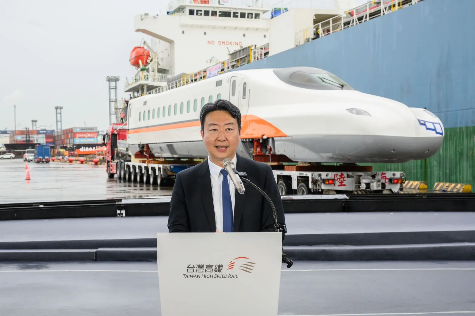 對於高鐵未來發展，陳世凱提出3項要求，包括維持運輸安全、提高運能與運量，以及讓旅客真正「坐到滿意」。（交通部提供）