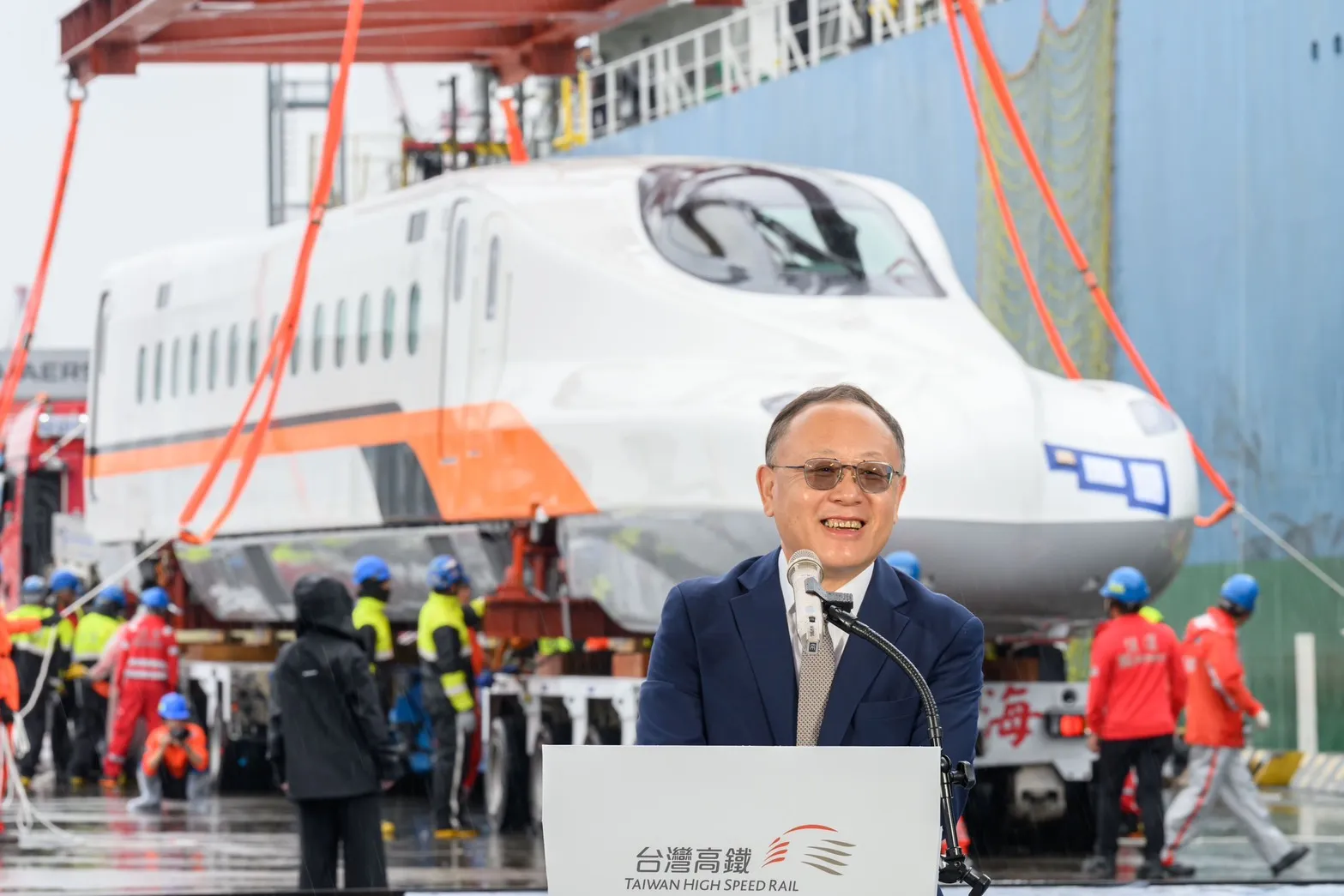 高鐵董事長史哲回顧，2007年通車時日均運量約4.6萬人，今年日均運量則可望突破23萬人。（交通部提供）