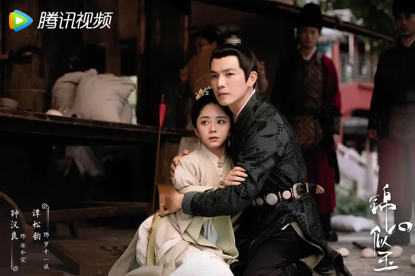 陸劇「先婚後愛CP」第7名：鍾漢良、譚松韻《錦心似玉》（圖／取自微博）