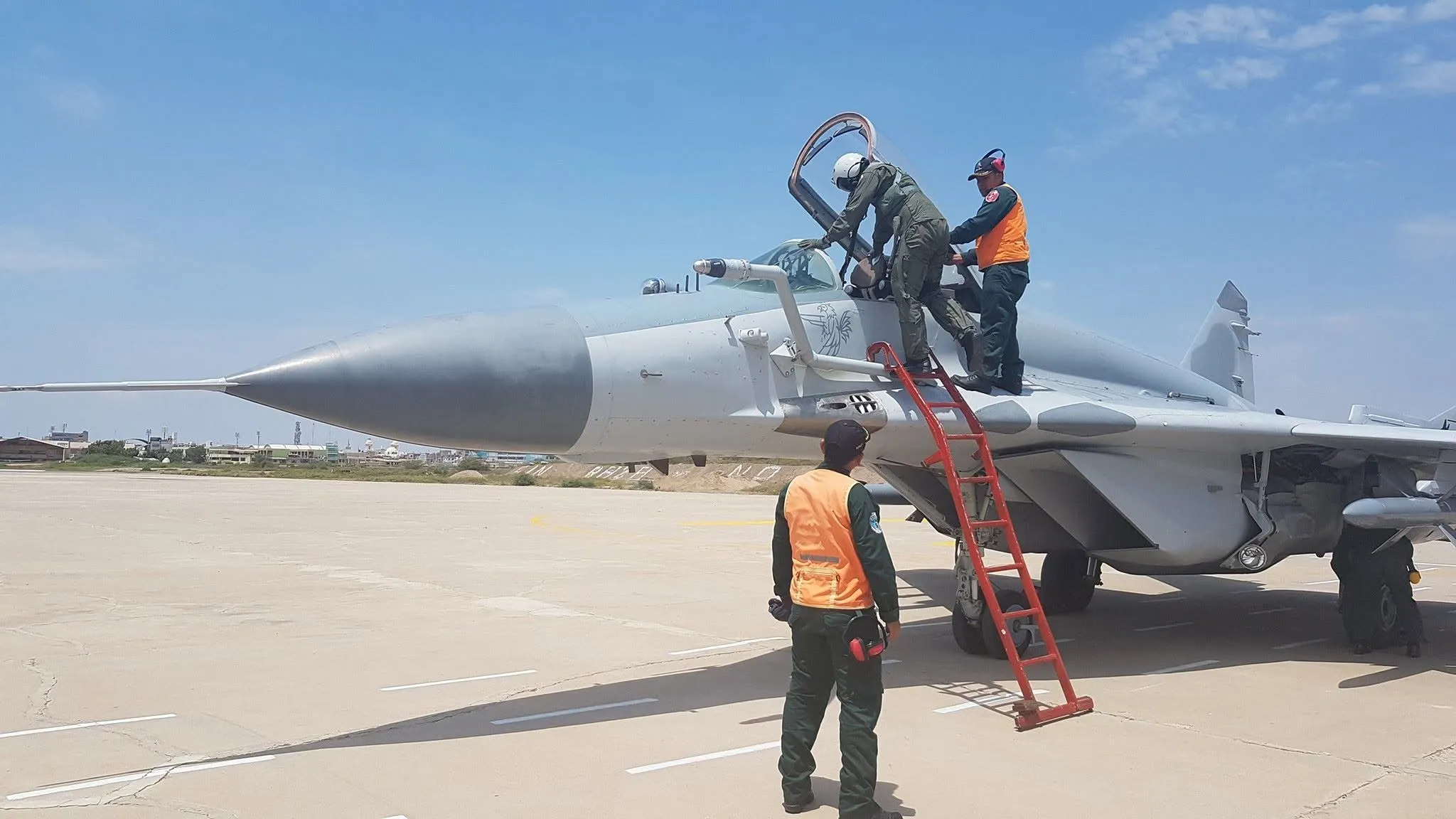 秘魯空軍現役的俄規米格29戰機。（取自秘魯國防部）