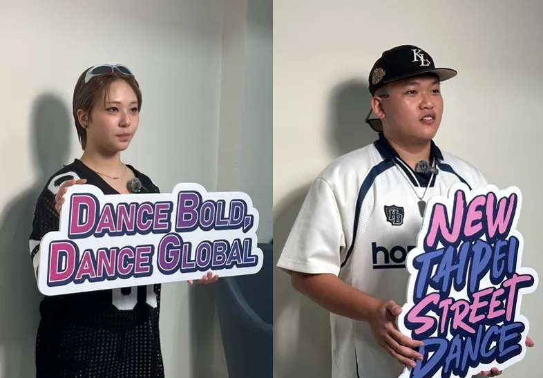 韓國種子選手Locker Rana及馬來西亞種子選手Barry Tong期待未來再次來到台灣與更多選手交流。圖/風傳媒拍攝