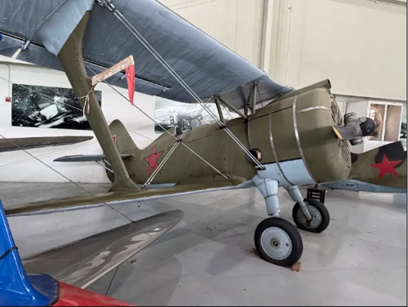 抗戰中期的國府空軍抗戰主力I-15bis驅逐機。（許劍虹提供）