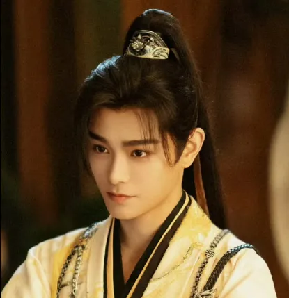 古裝陸劇最帥「高馬尾男神」第7名：丁禹兮《永夜星河》（圖／取自微博）