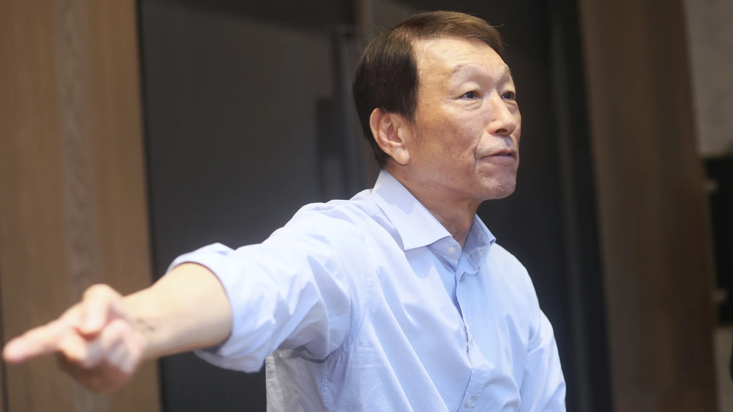 20260821-專訪前參謀總長李喜明。（柯承惠攝）