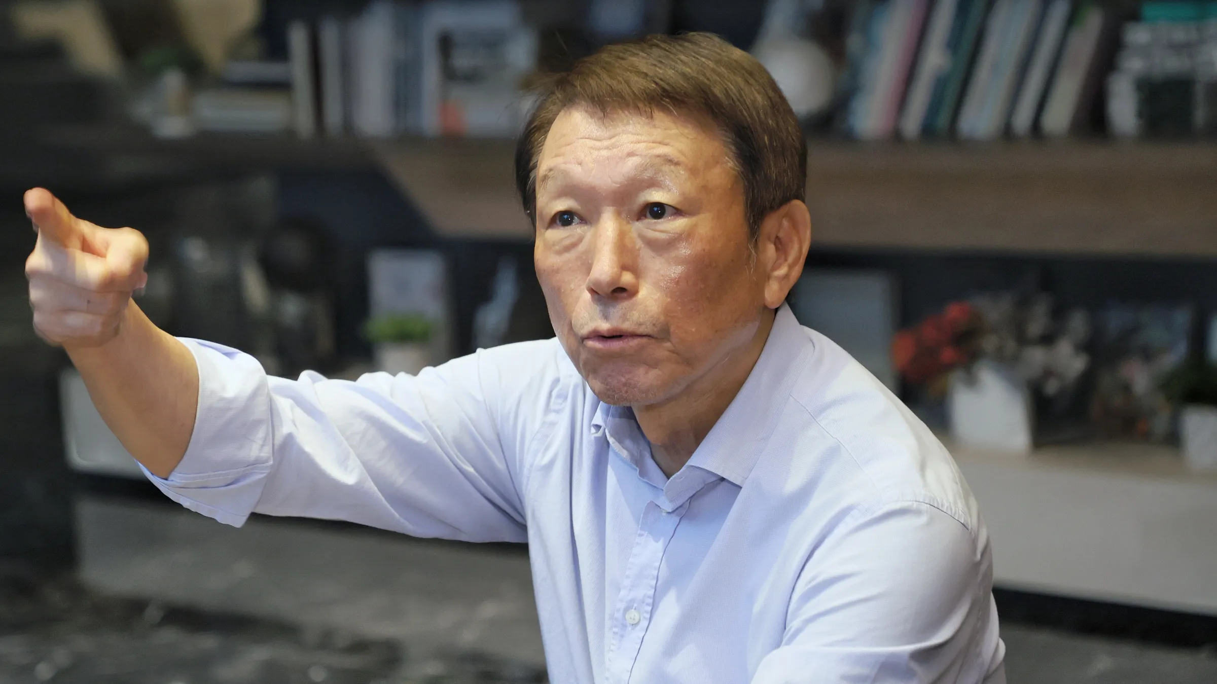 20260821-專訪前參謀總長李喜明。（柯承惠攝）