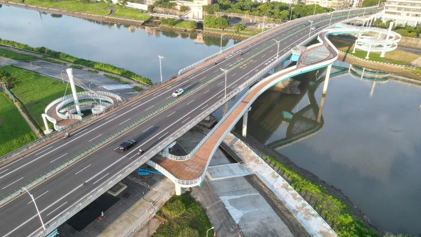台北市新景點之一：民權大橋 天際之眼。（圖／取自北市府官網）