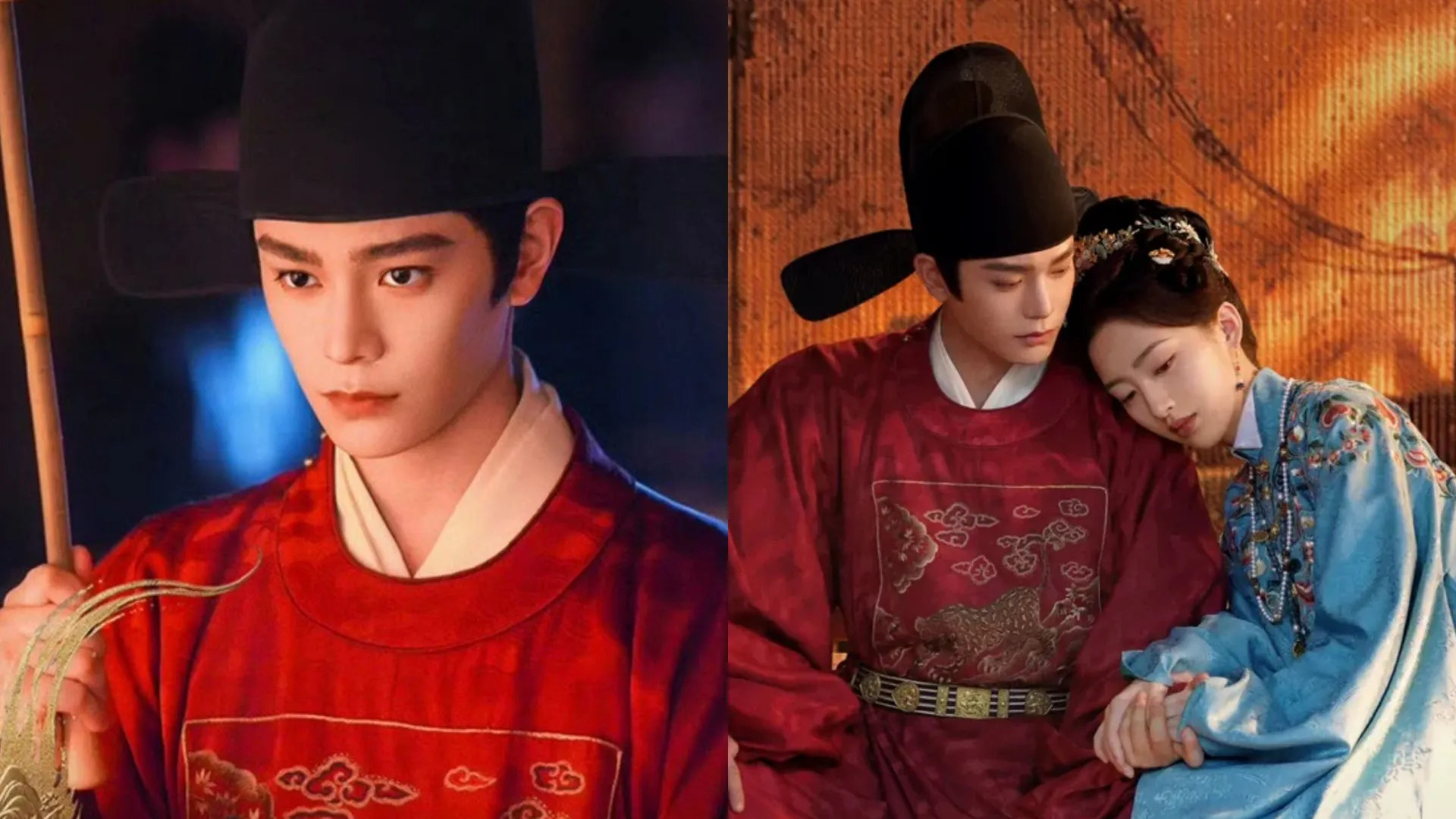 丁禹兮、鄧恩熙主演古裝劇《花開錦繡》近期熱播，丁禹兮這回飾演出身草莽、靠膽識與謀略一步步捲入朝堂風波的趙凌，和他過去演過的腹黑少君、冷面權臣、白貓少卿又是完全不同的路線。（圖／取自微博）