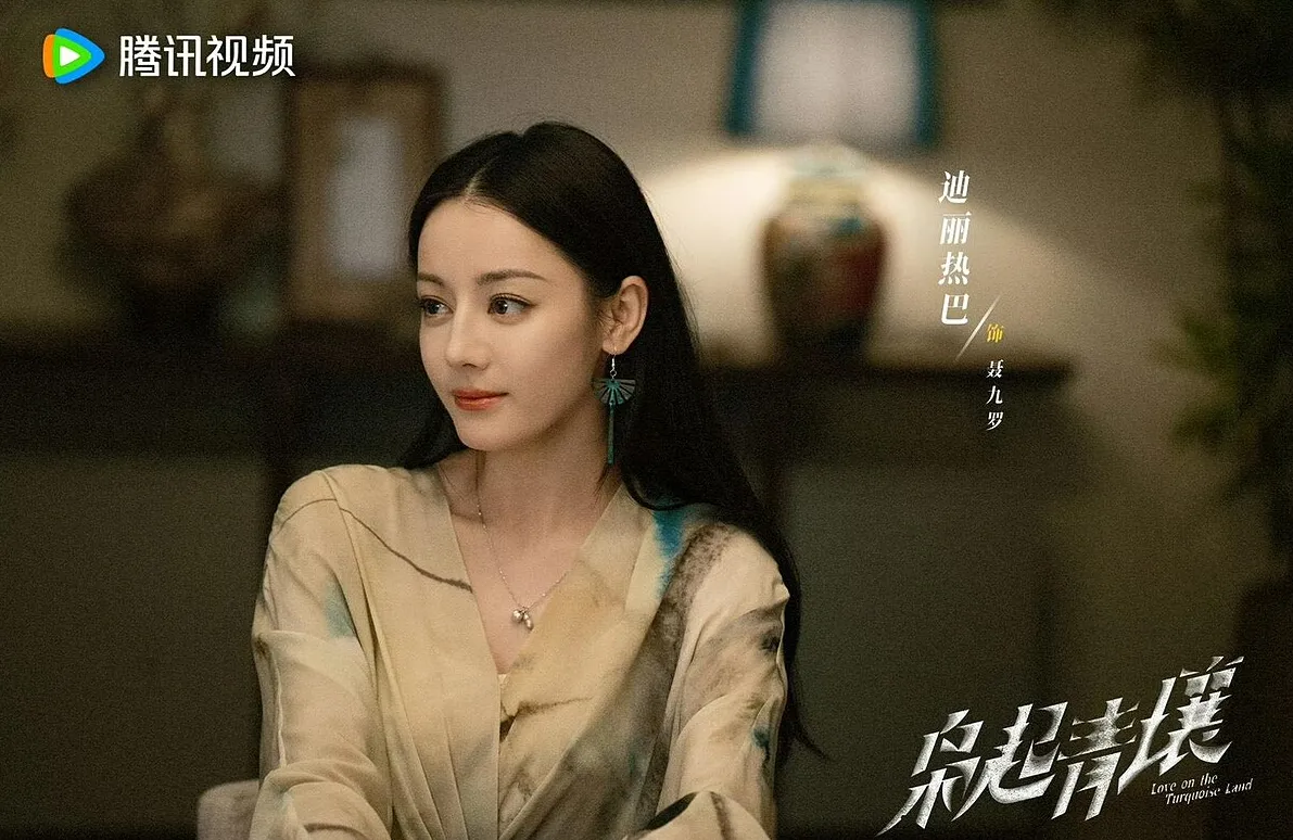 陸劇打戲最強女演員第5名：迪麗熱巴《梟起青壤》（圖／取自微博）