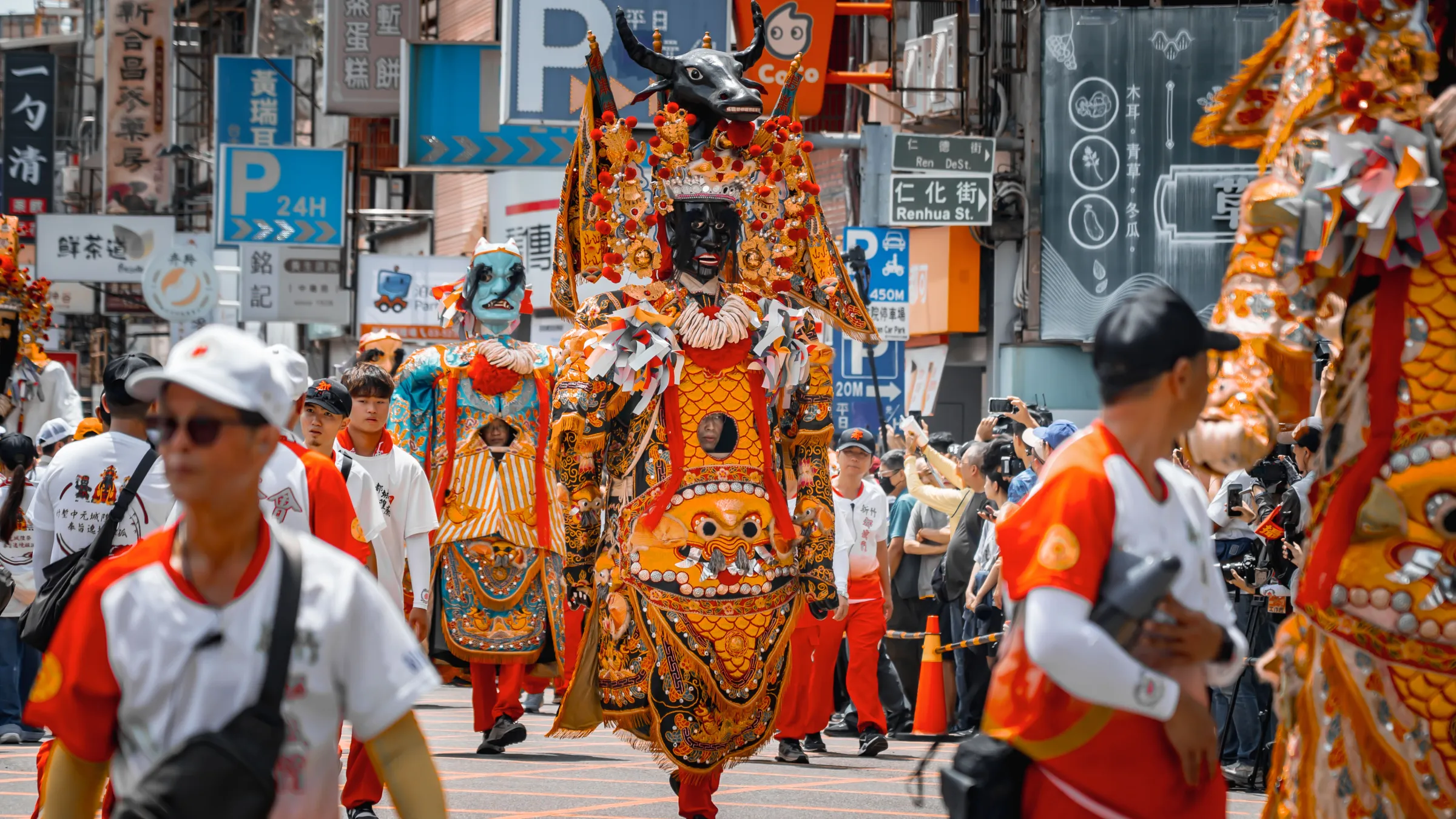 竹塹中元城隍祭重頭戲「遶境賑孤」27日盛大登場。（圖／新竹市政府提供）