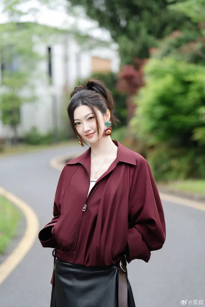 （圖／翻攝自景甜微博）