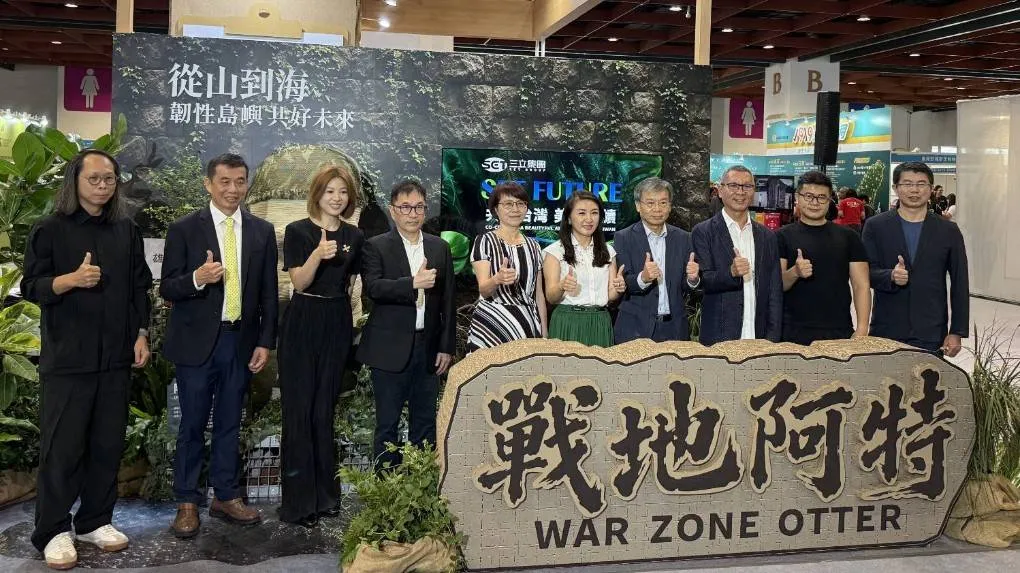 遠雄建設攜手三立集團參與《戰地阿特》永續計畫，並與成功大學C-CUBE LAB團隊合作，分享建築產業推動循環再生的實踐。（圖/遠雄建設提供）