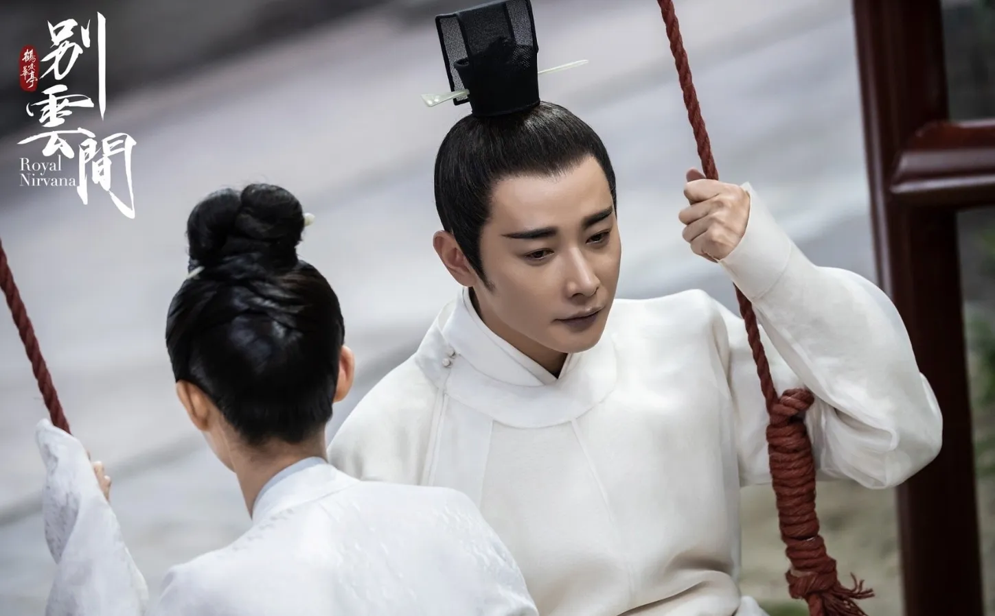 古裝陸劇最有「太子感」男神第3名：羅晉《鶴唳華亭》（圖／取自微博）