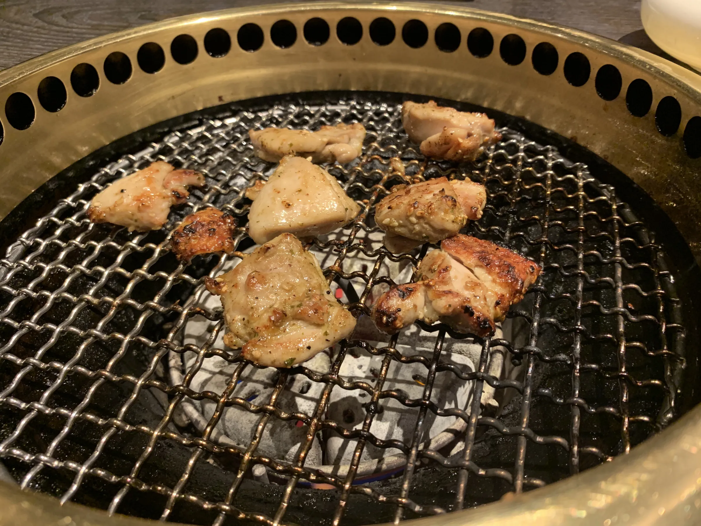 烤肉。（圖／記者張一笙攝）