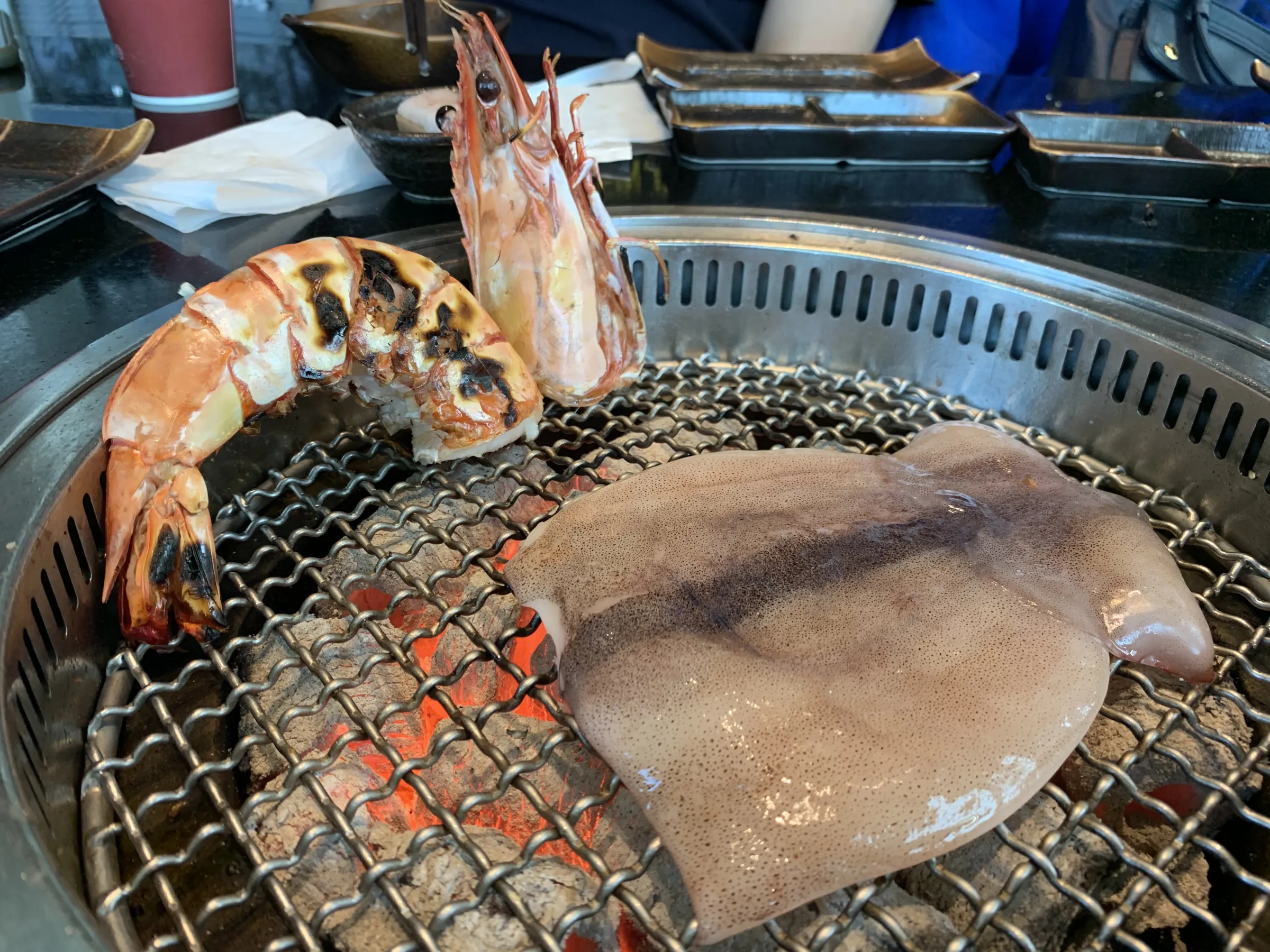烤肉。（圖／記者張一笙攝）