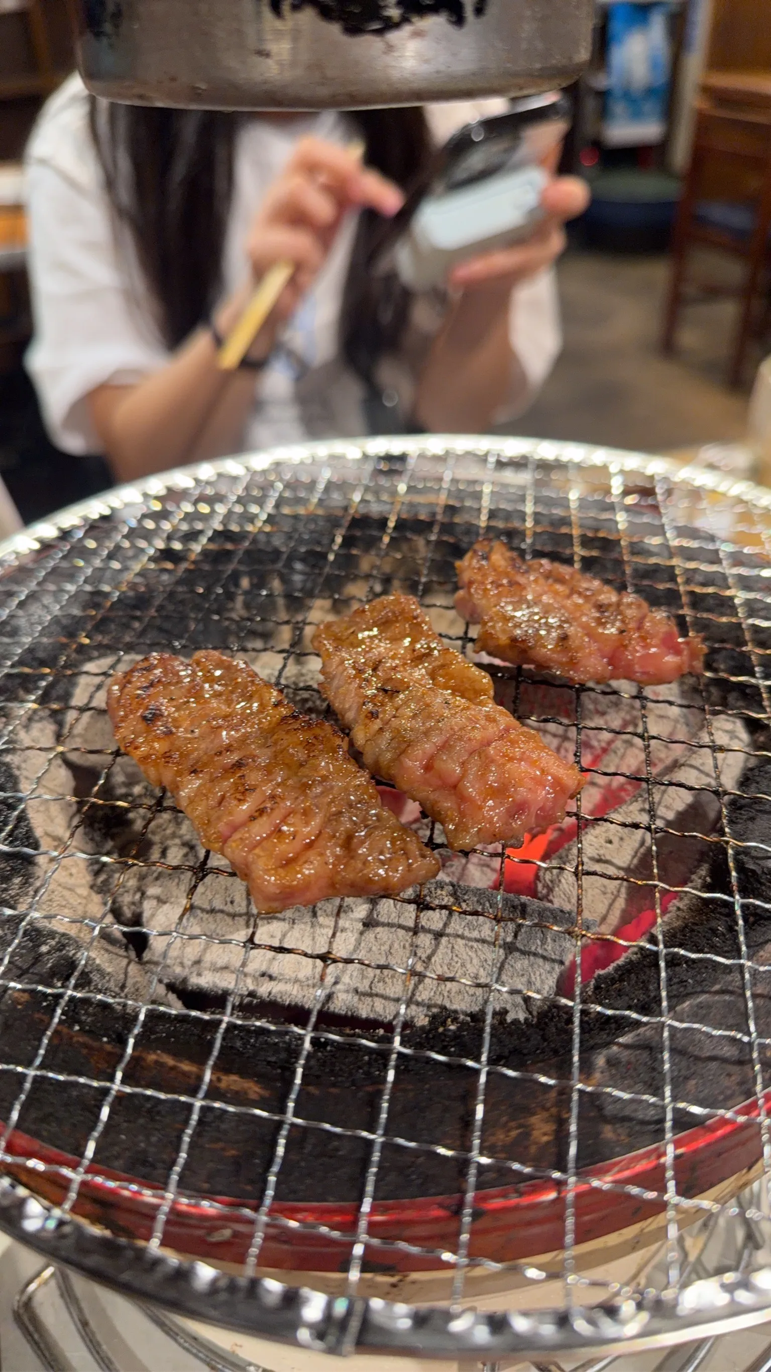 烤肉。（圖／記者張一笙攝）