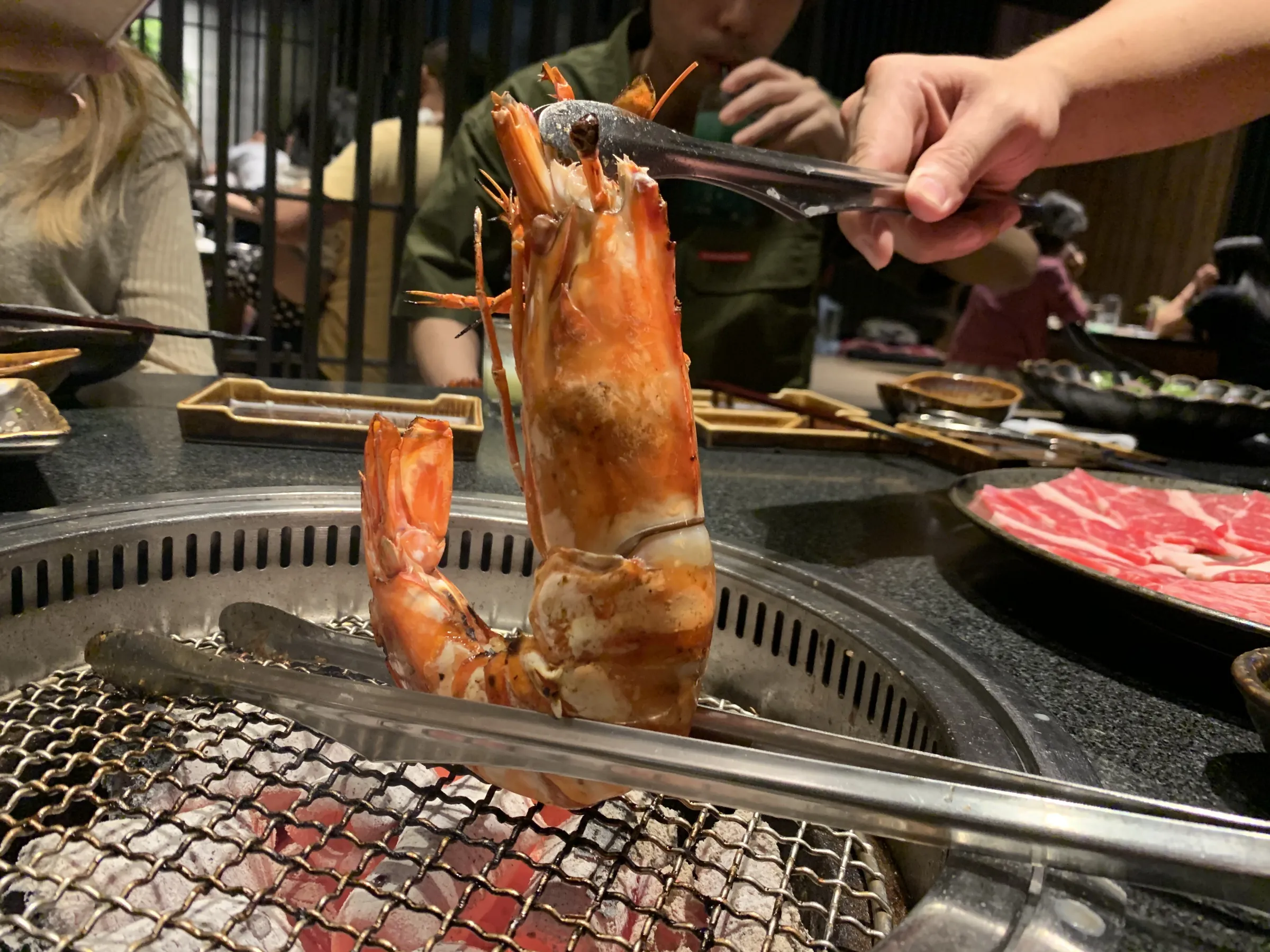 烤肉。（圖／記者張一笙攝）