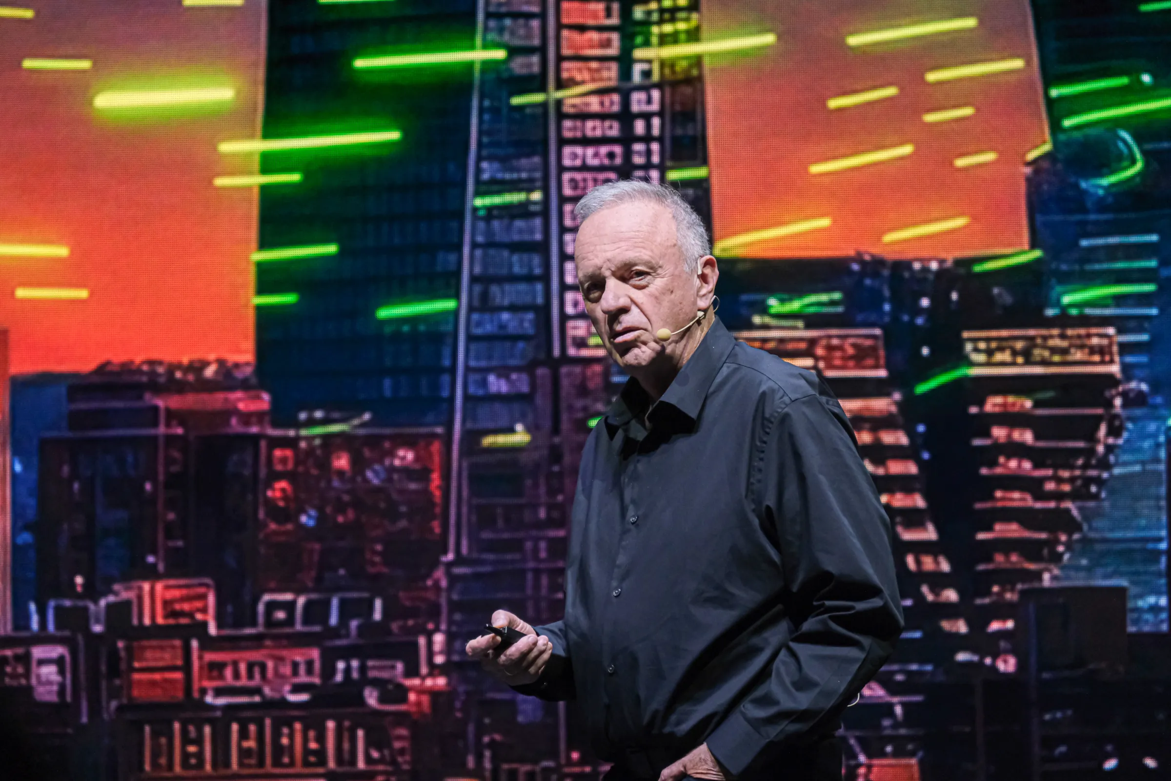 20260902-Semicon Taiwan 2026 CEO 大師論壇2日於南港展覽館舉行，圖為NVIDIA 技術長 Michael Kagan。（劉偉宏攝）