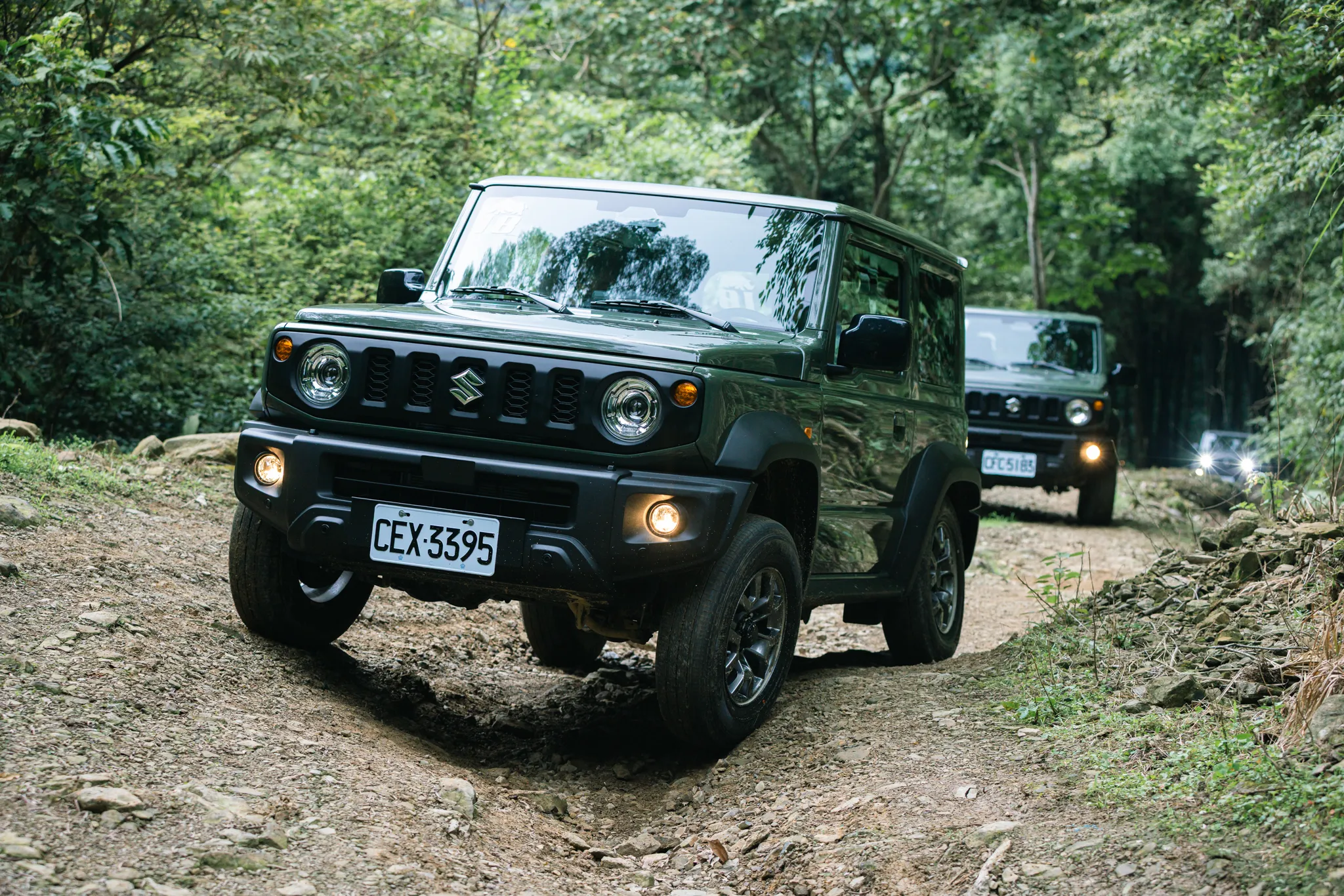 此次Jimny維持單一車型販售，建議售價84.9萬元。（劉芯衣攝）
