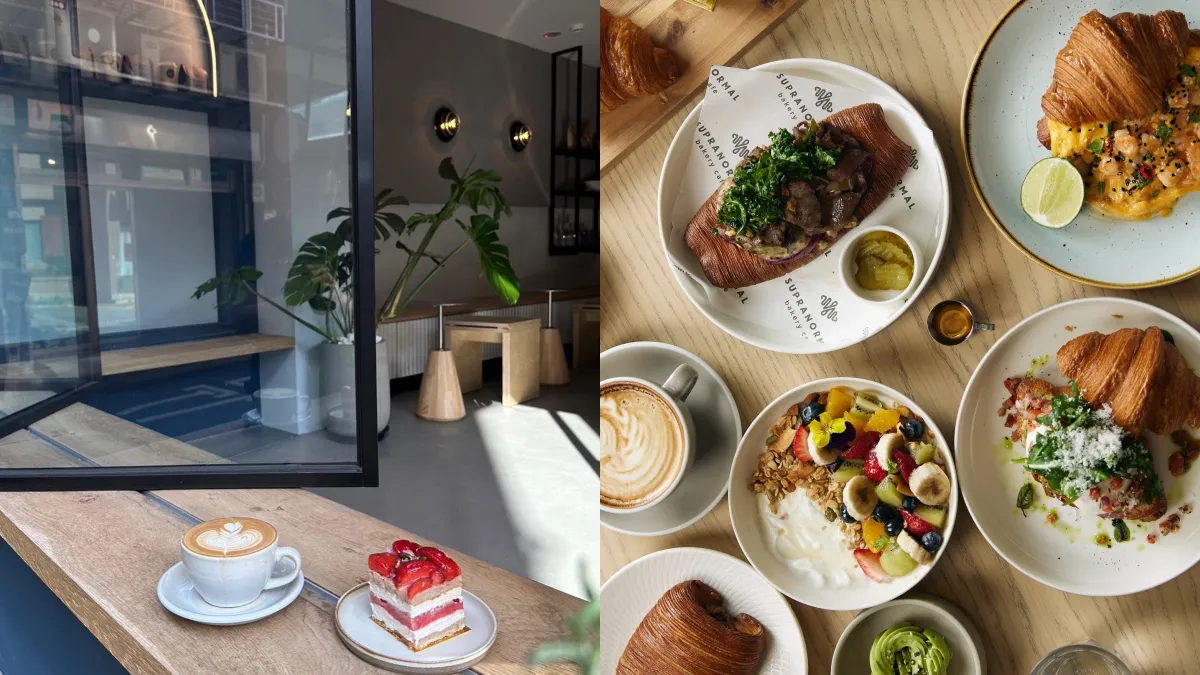 自天母一路紅到中山赤峰街的Supranormal Bakery Cafe，主打澳式早午餐，包括豐盛早餐盤、酪梨吐司、三明治及漢堡等（圖／取自臉書@Supranormal Bakery Cafe）