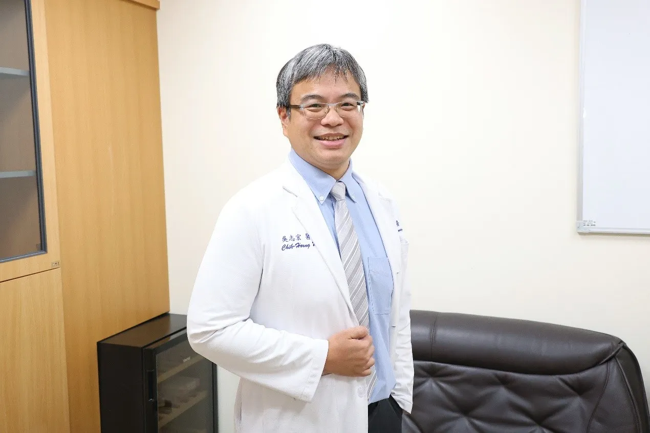 吳志宏期許未來能夠醫療產業共好，讓專業更快連結，也讓不同醫院的能力彼此共享。(顏麟宇攝)
