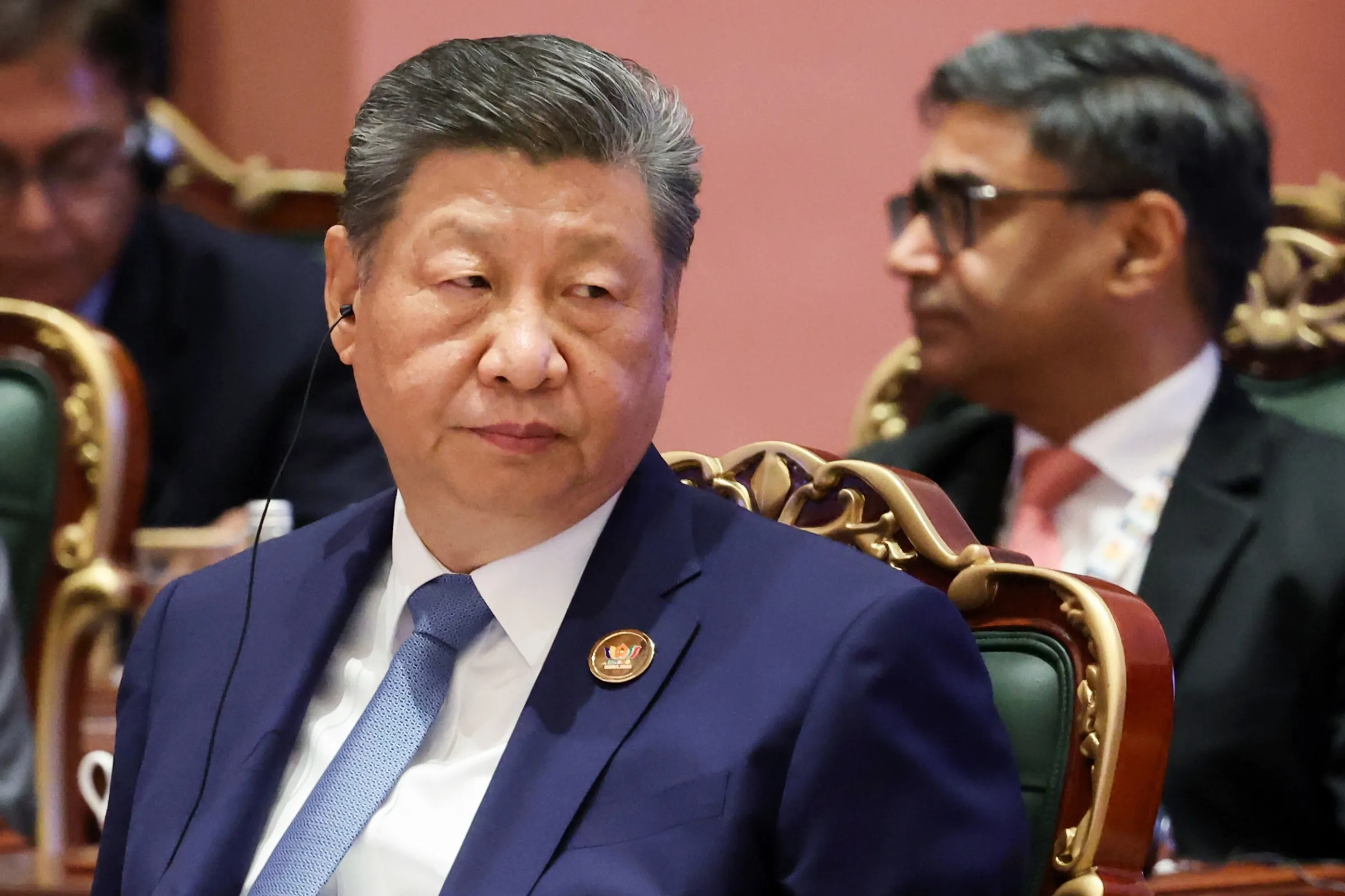2026年9月，中國國家主席習近平在印度出席金磚峰會。（美聯社）
