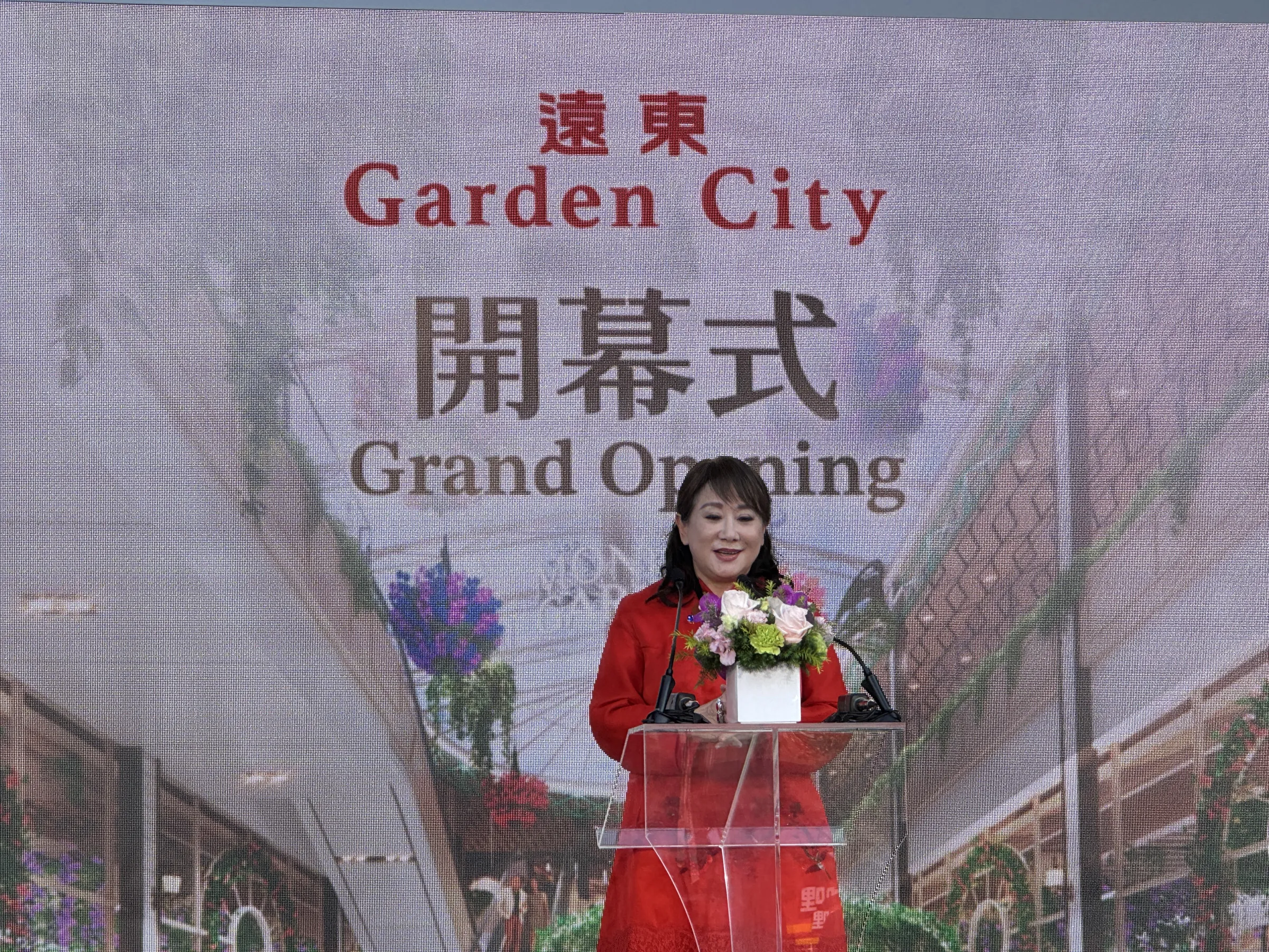遠東SOGO董事長黃晴雯表示，Garden City自8月底試營運以來，有約75%來客屬於新客，且以年輕族群為主。（劉芯衣攝）