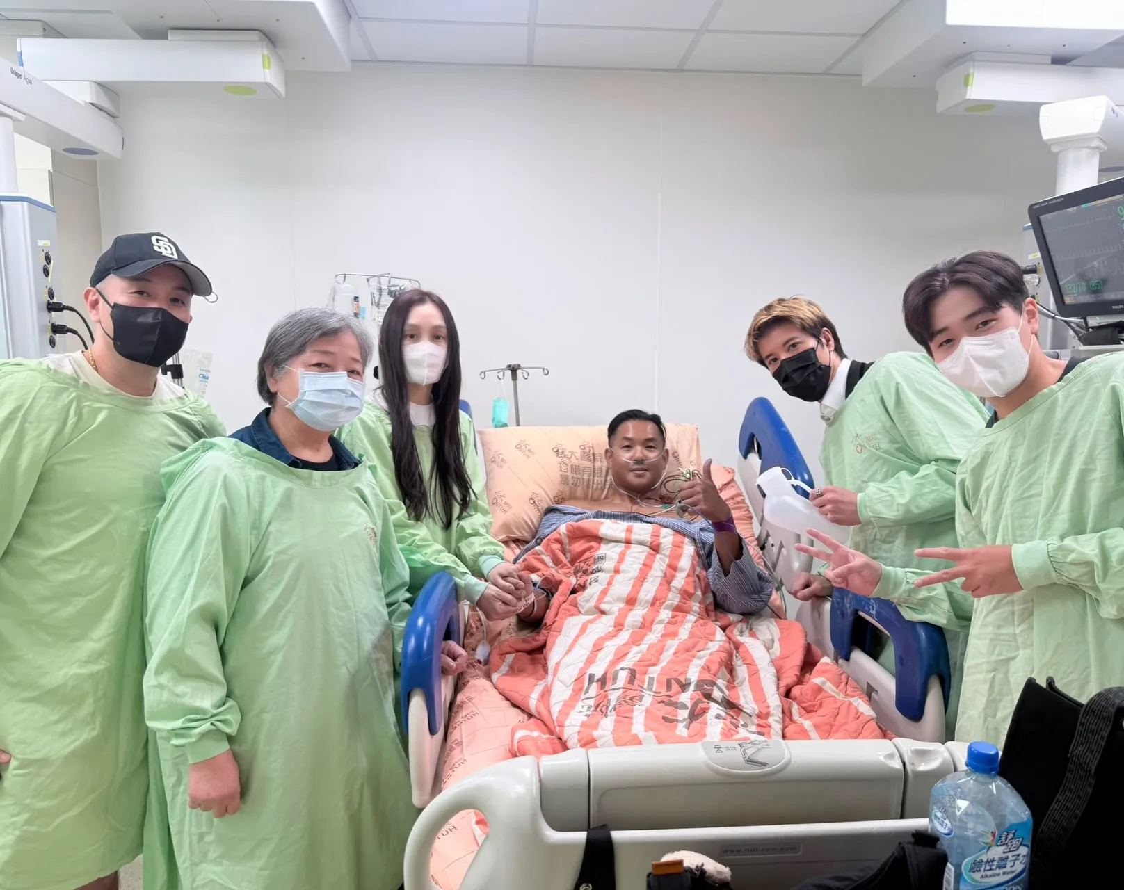 陳建州因急性心肌梗塞緊急接受心導管支架手術，今（17）日親自在IG報平安，透露已從ICU轉至普通病房休養。（圖／翻攝自陳建州IG）