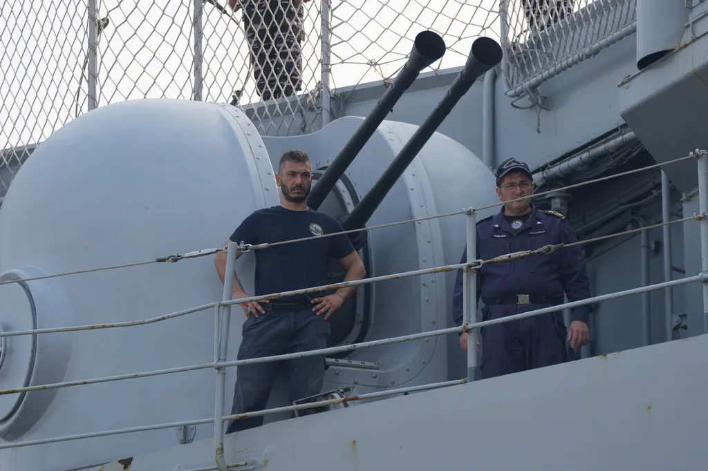 印尼首艘航空母艦「加里波底號」駛抵雅加達，即將更名為室利佛逝號。（AP）