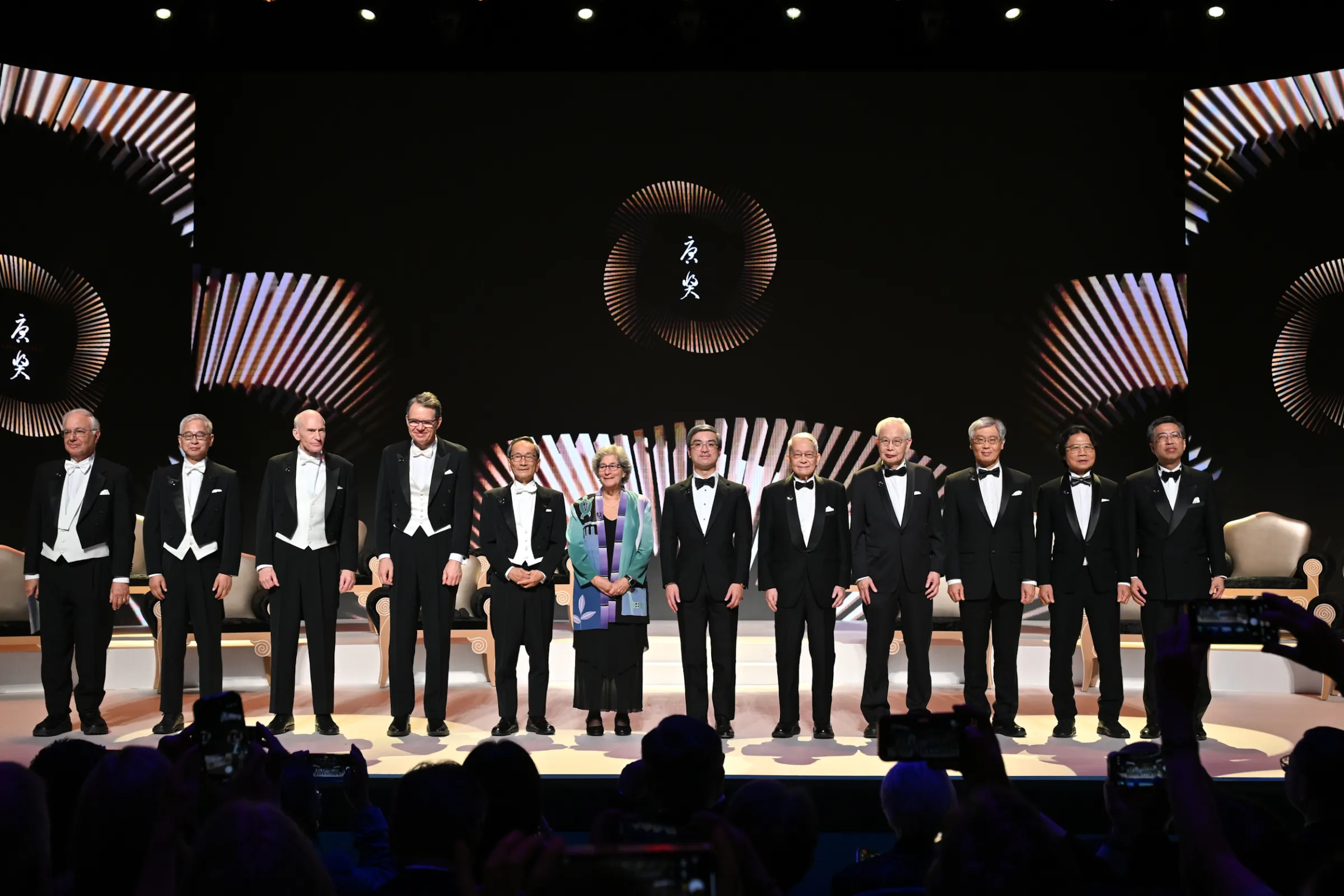 Laureates and guests at the seventh Tang Prize Award Ceremony in Taipei on September 18. (Photo courtesy of the Tang Prize Foundation)