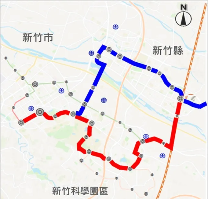 大新竹輕軌紅藍線整合可行性研究刻正推進中。（圖／新竹市政府官網）