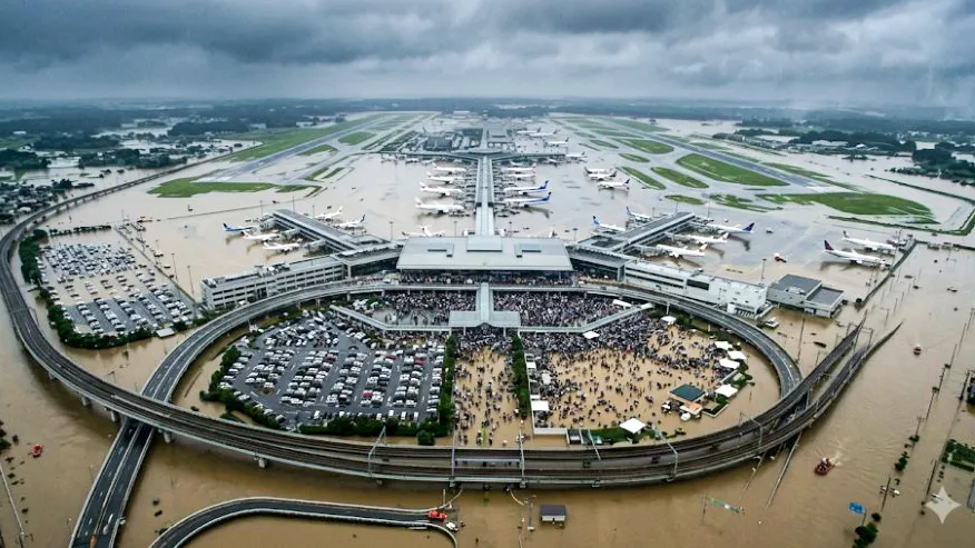 有旅客搭乘晚間成田飛往桃園航班，登機後發現機艙出現大量空位，引來不少受災旅客留言表示自己「到不了機場」。（圖／翻攝自X）