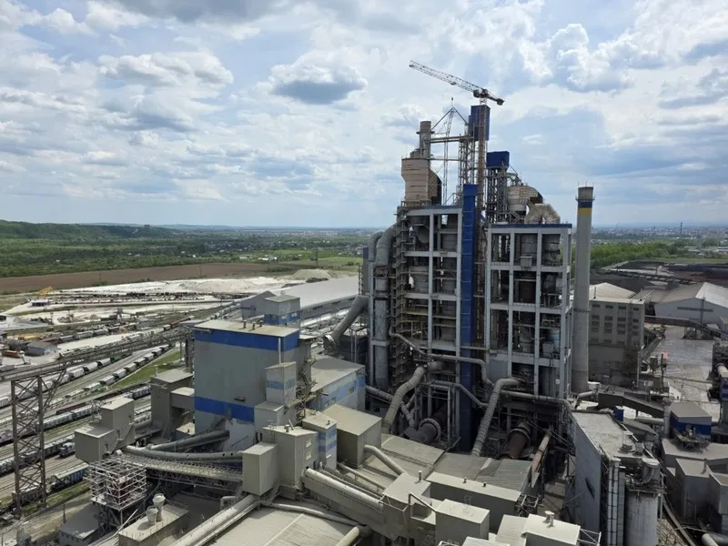 The IFCEM cement plant in Ivano-Frankivsk, western Ukraine, which TCC Group Holdings plans to acquire. (Photo provided by TCC via CNA)
