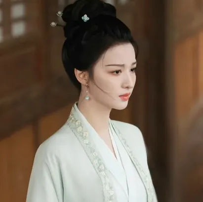 陸劇最美古裝女神第3名：王楚然《柳舟記》（圖／取自微博）