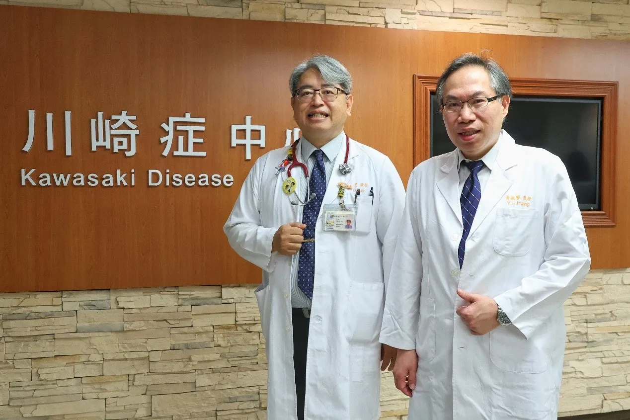 兩人不約而同希望能擴大川崎症的篩檢準確度，讓更多孩子能夠健康成長。（顏麟宇攝）
