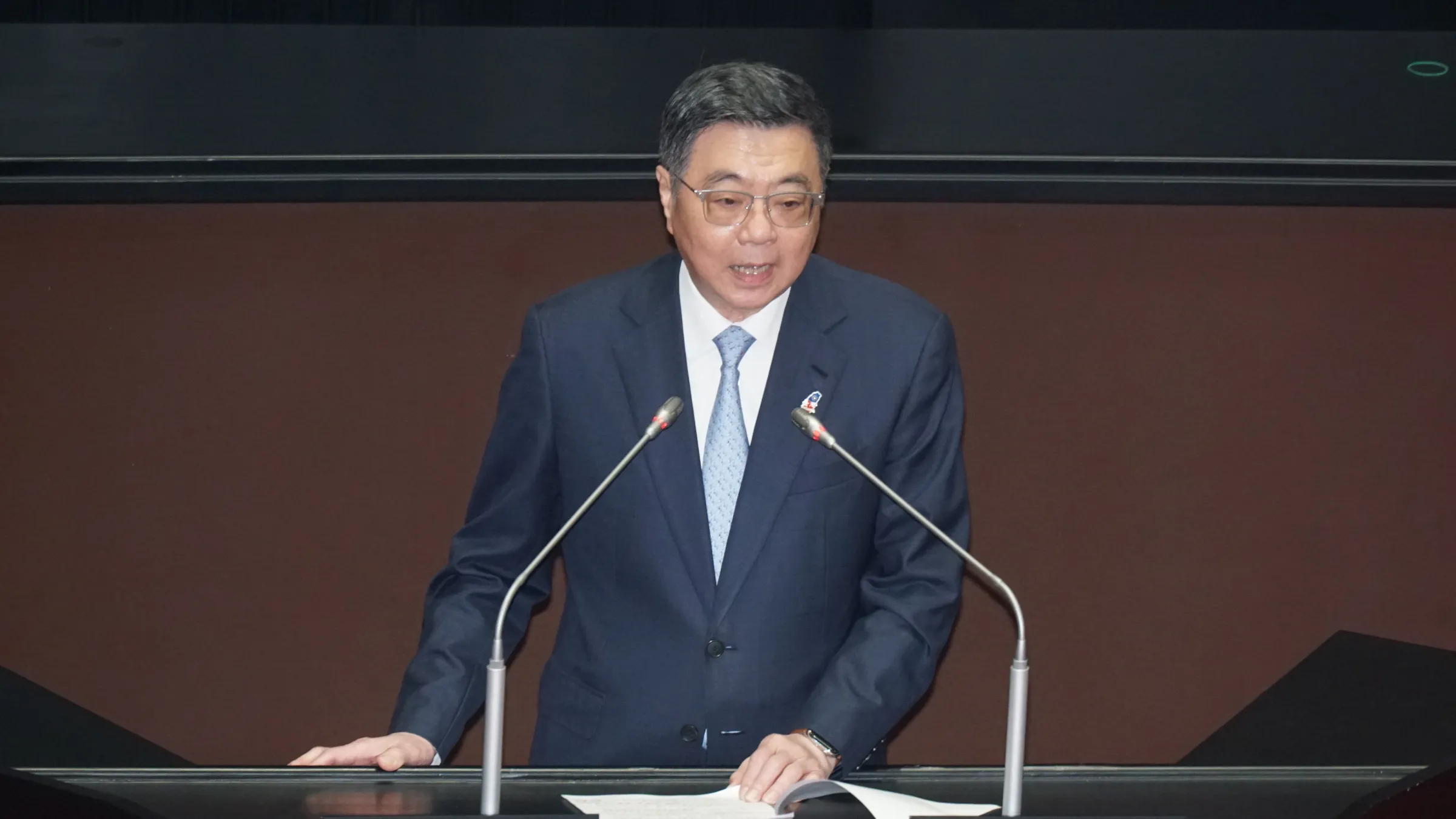 20260929-行政院長卓榮泰赴立法院施政報告並備詢。（蔡親傑攝）