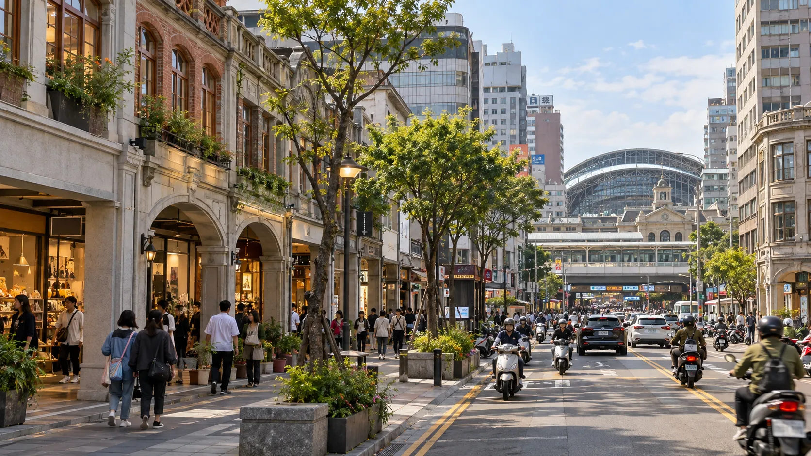 「城中城」並非台中中區的傳統地名，而是近年都市再生政策使用的名稱。（示意圖／AI生成）