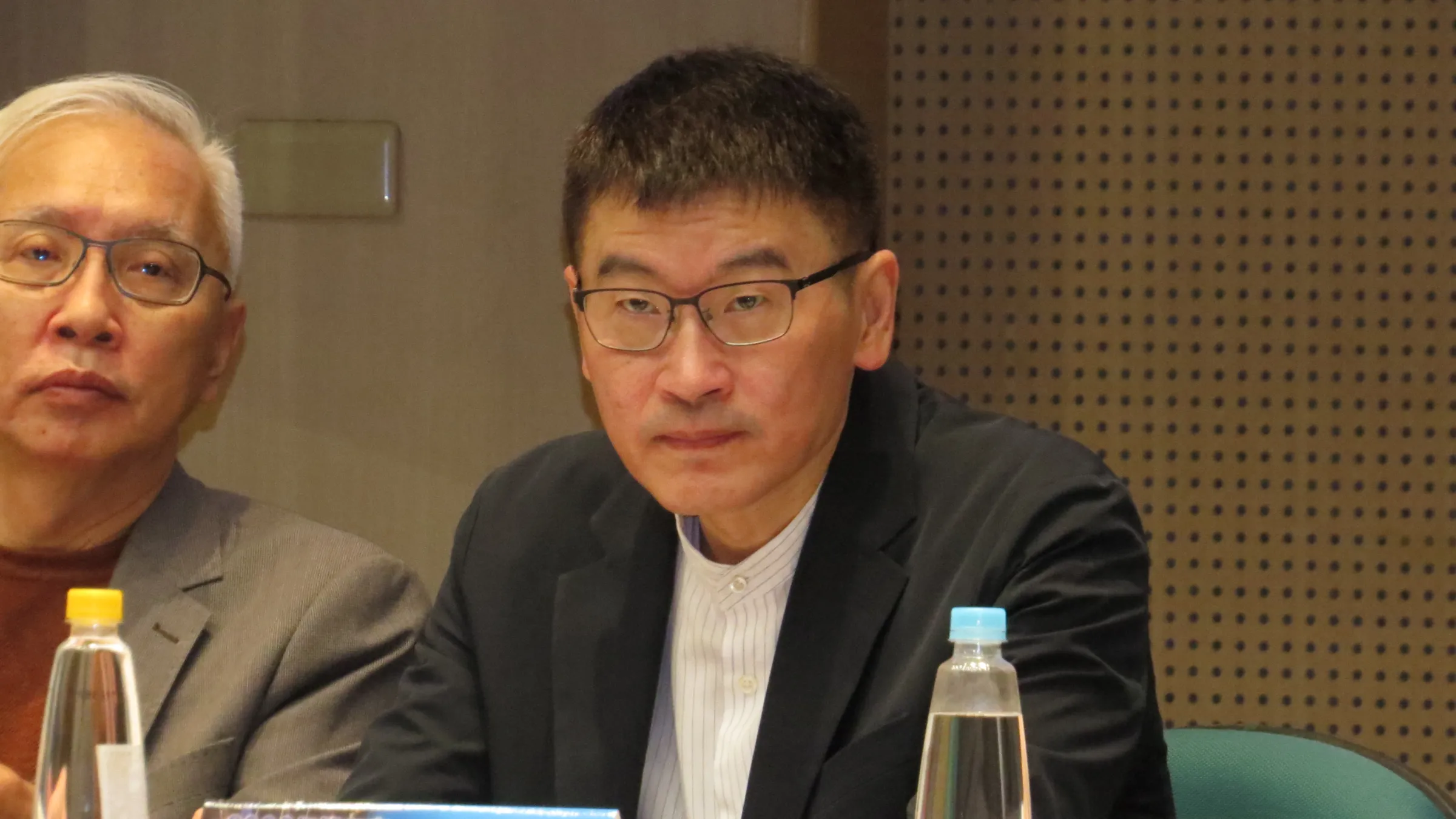 陸委會副主委梁文傑出席「2026年第二次『川習會』後美中及兩岸新情勢」座談會。（楊騰凱攝）