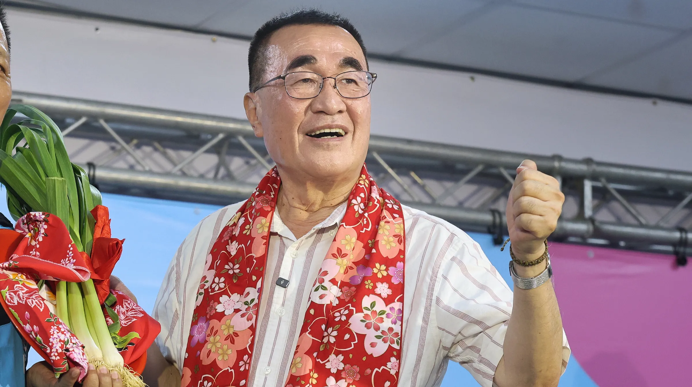 20261003-新北市長參選人李四川3日出席新北客家後援會成立大會。（柯承惠攝）