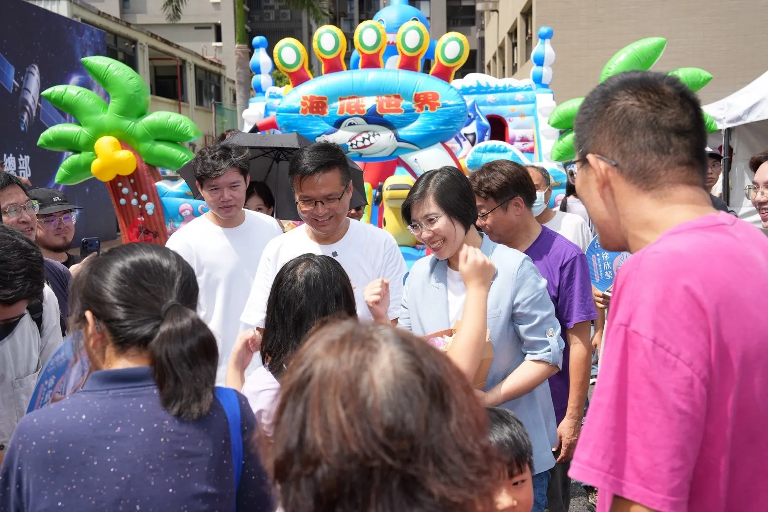 親子家庭在嘉年華現場參與互動，活動結合遊戲與科技探索，提供多元體驗。（圖/主辦單位提供）