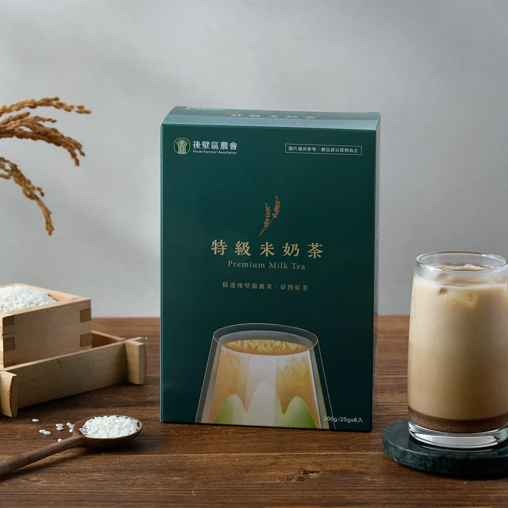 No.7後壁區農會 特級米奶茶（圖／取自後壁區農會）