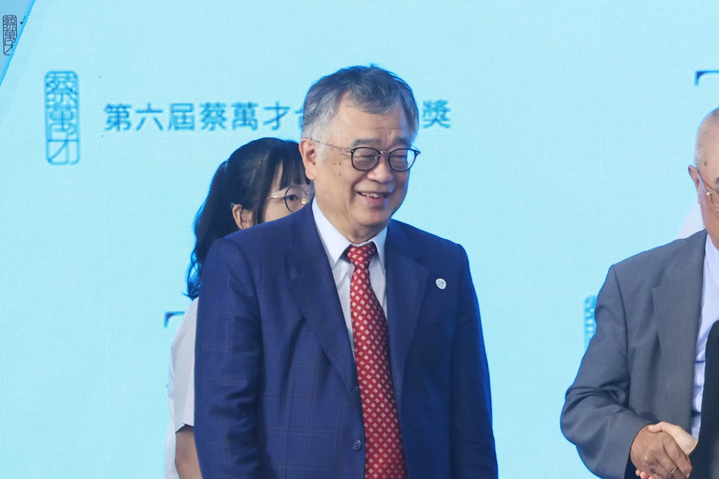 20261005-富邦人壽董事長林福星5日出席「第六屆蔡萬才台灣貢獻獎」贈獎典禮。（顏麟宇攝）