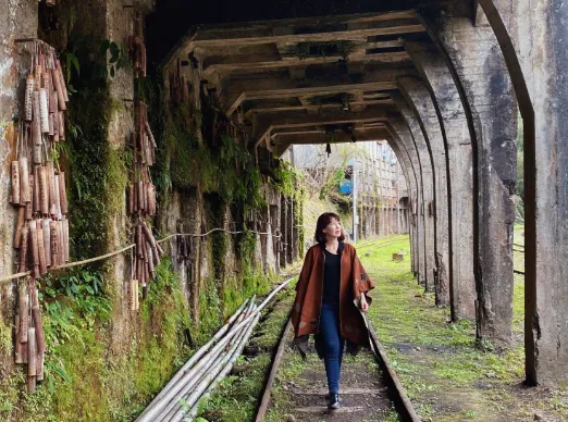 新北約會景點推薦｜平溪：菁桐車站。（圖／輕旅行玩家_美遊記）