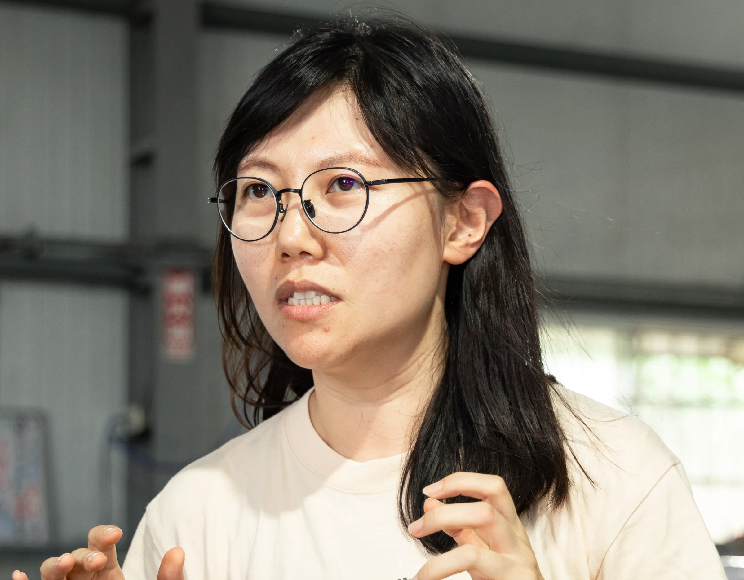 李宜倩強調，消費者不會單憑理念買東西，便利的購買方式、商品規格、食安與售後服務同樣要準備好。（風傳媒攝）