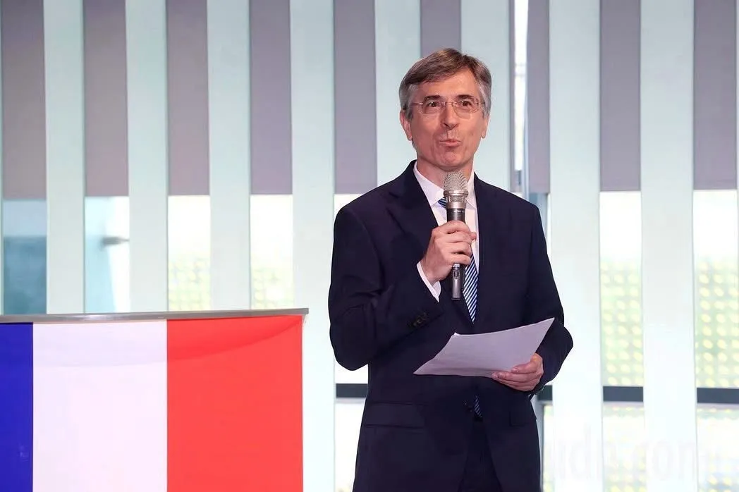 フランス在台協会のフレデリック・ラプランシュ（Frédéric Laplanche）代表。（画像：フランス在台協会Facebookより）