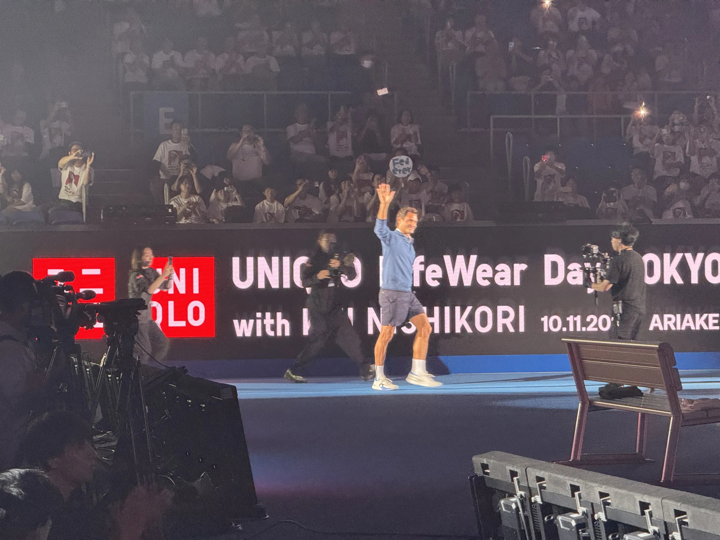 錦織圭が引退イベントでフェデラー氏らと夢の豪華マッチを繰り広げ、レジェンドたちとコートを共有できた喜びと深い感謝を語った。黃信維