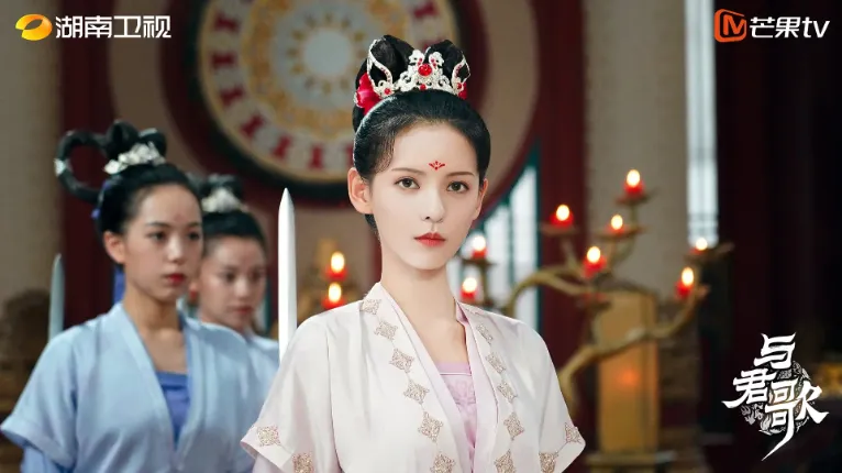 陸劇最美濃顏系女神第5名：張予曦《與君歌》