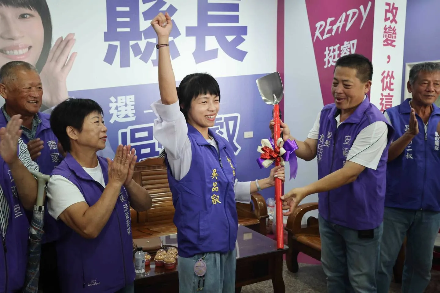 從2018年當選嘉義縣朴子市長，並在2022年成功連任的吳品叡，2026年以無黨籍身分參選嘉義縣長。（圖／取自FB@Team叡 • 吳品叡）
